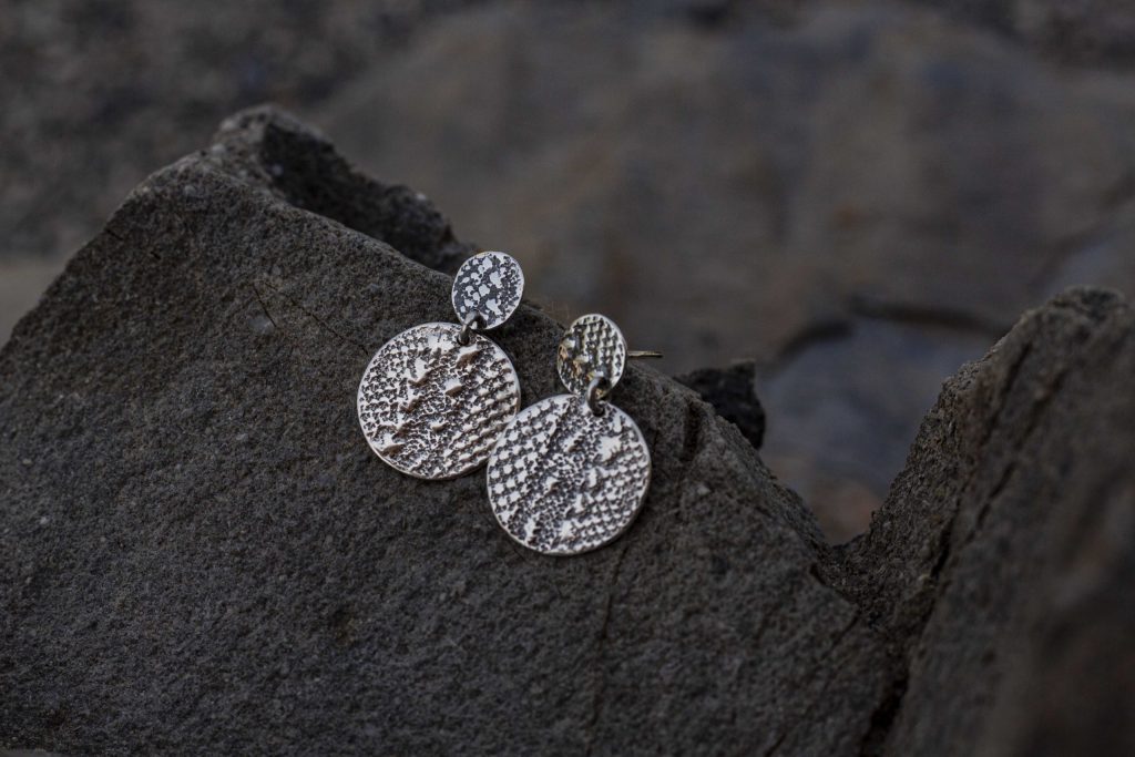 Créoles boucles d'oreilles en argent