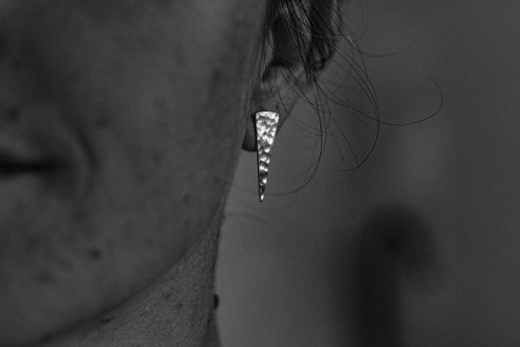 Créoles, boucles d'oreilles en argent